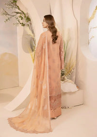 Lavish Pareesa Luxury Chiffon'24 D-02 PASTEL PEACH