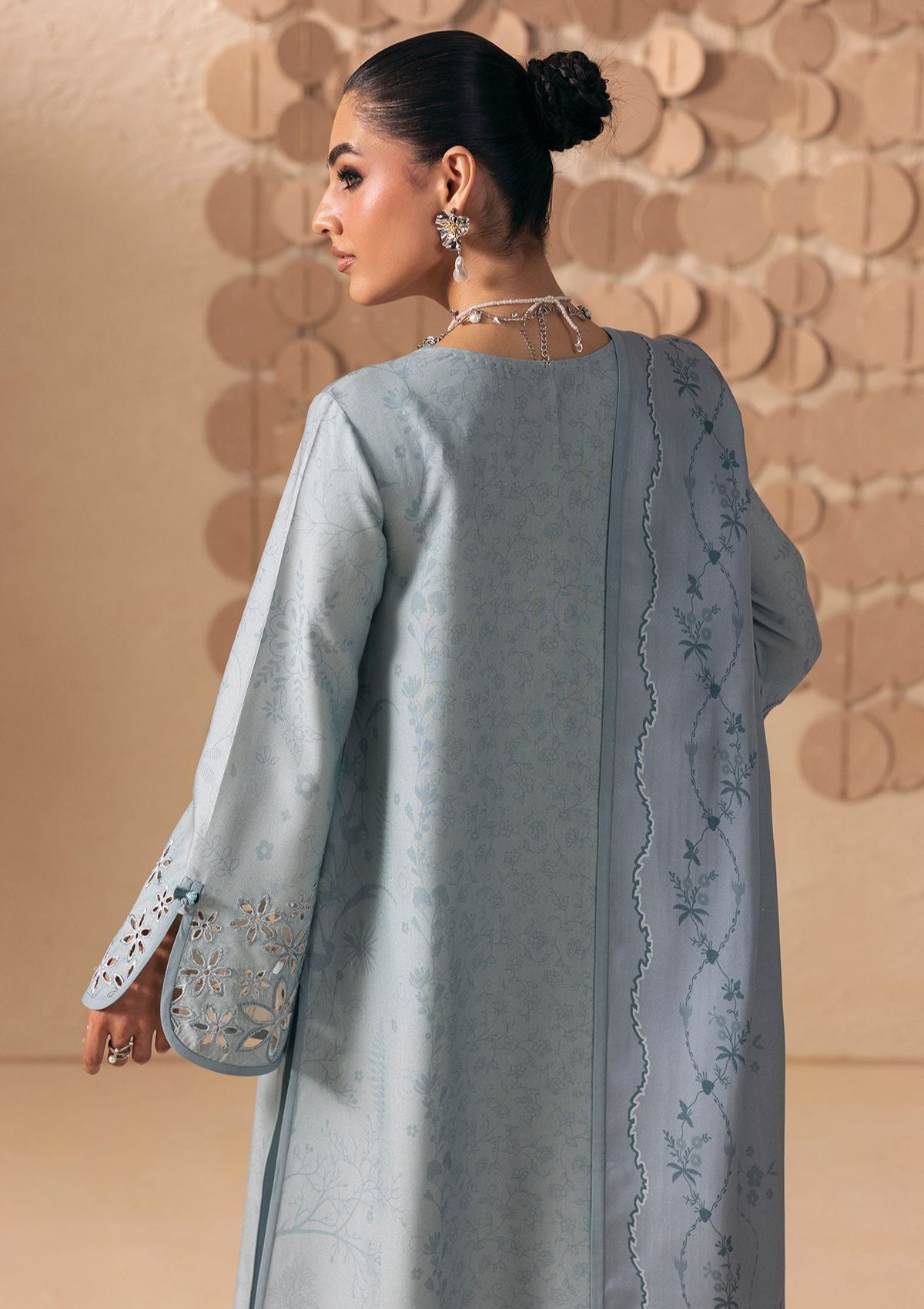 Qalamkar Qprints Linen'26 QPW-04 A Oriana