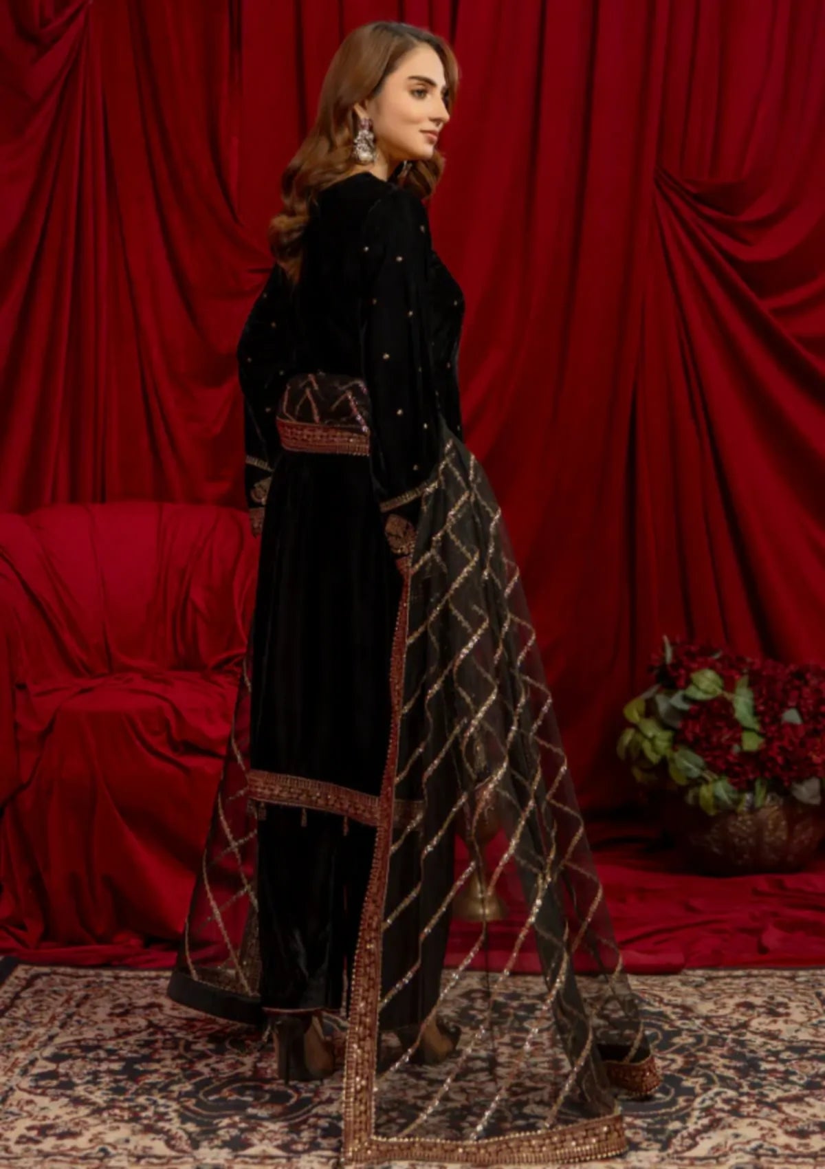 Waresha Makhmal Velvet'25 M-01 Royal Serenity