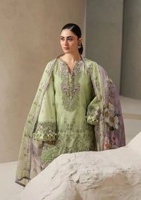 Elaf E-Craft Chikankari Lawn'26 EHC-6A BASIL