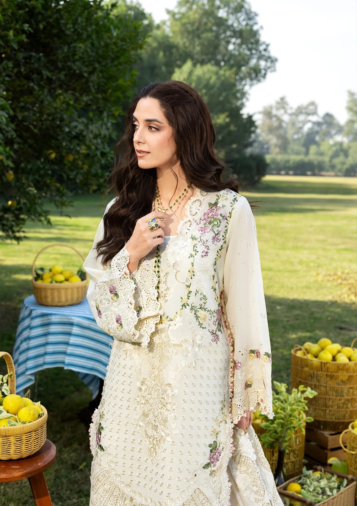 Elaf Luxury Lawn'26 ELY-3A PERLE