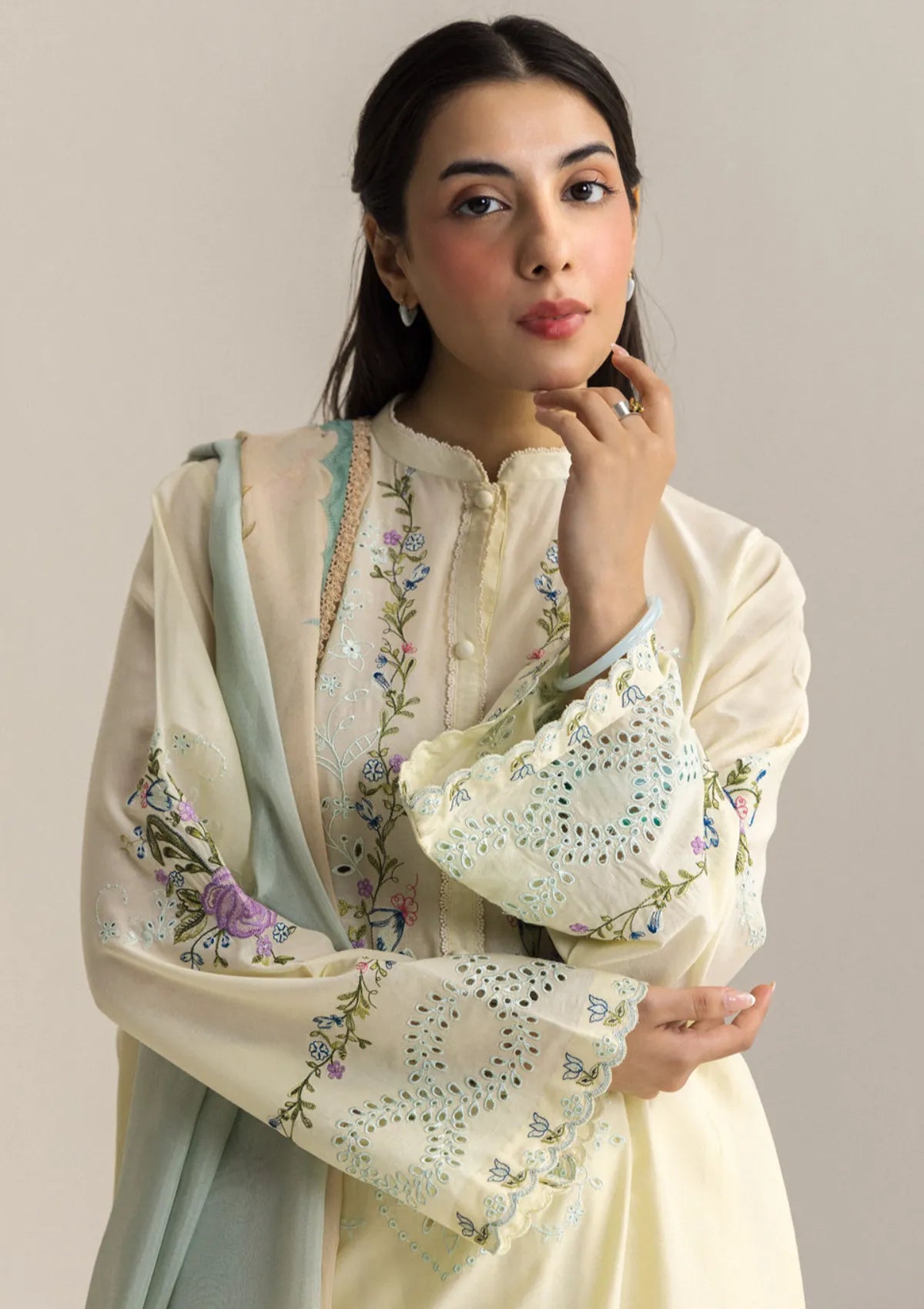 Coco By Zara Shahjahan Edit'2 Lawn'26 D-08A Kian