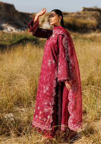 Emaan Adeel Sunlit Groove Luxury Lawn'26 -RADIANT ROSE