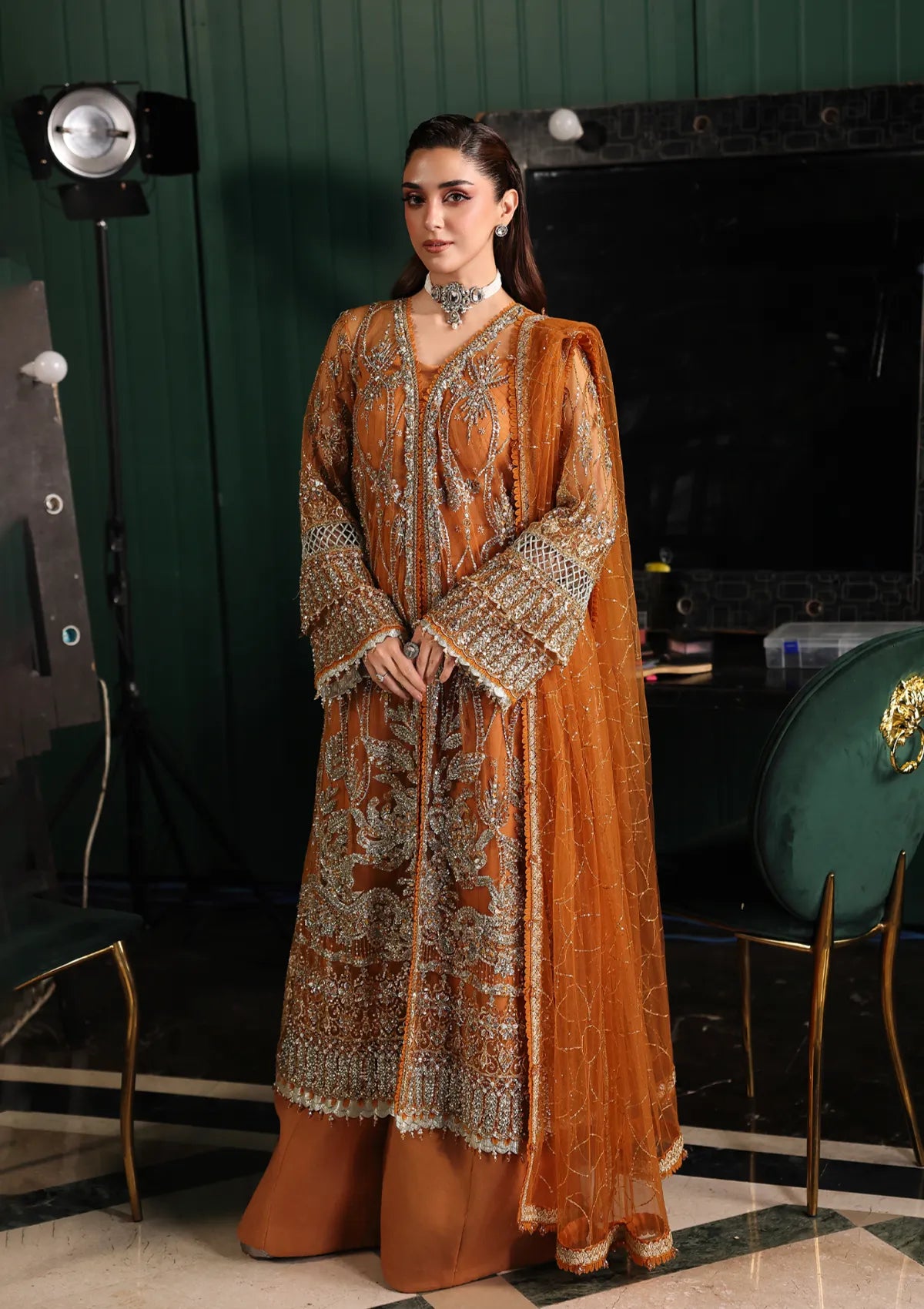 mohsin-saeed-fabrics-is-selling-online-and-in stores-Luxury-daily-wear-wedding-wear-formal-wear-in-budgeted-price-This-product-is-from-elaf-stardom-handwork-formal25-esh-09-saffron-is-available-on-Mohsin-saeed-fabrics-website.