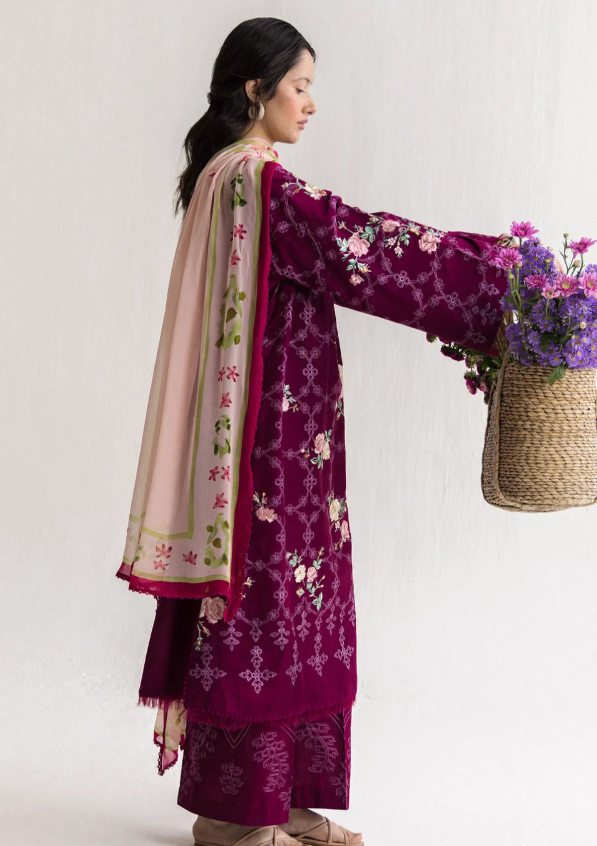 Coco By Zara Shahjahan Edit'2 Lawn'26 D-01A Airi