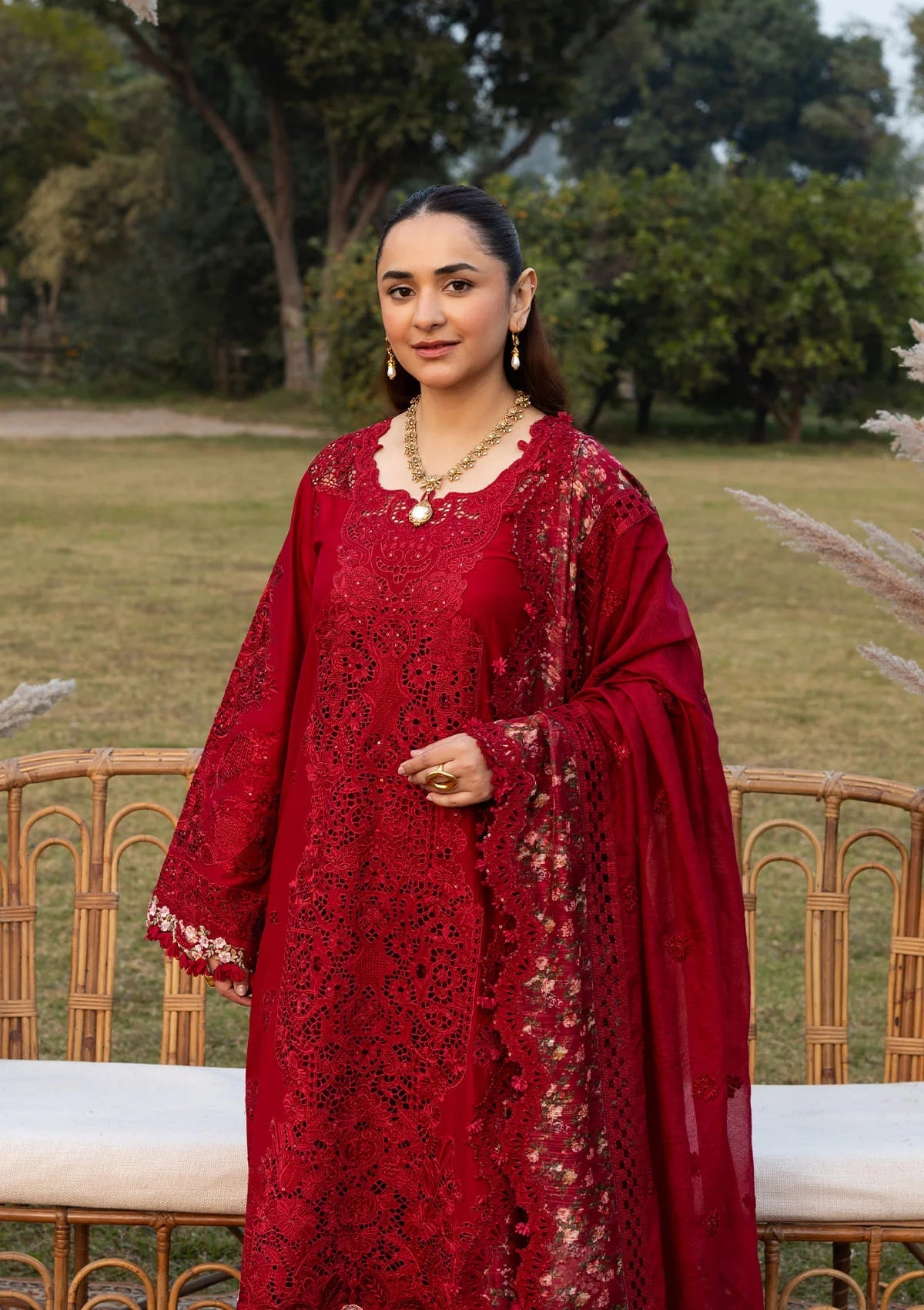 Elaf Luxury Lawn'26 ELY-10 CHERIE LADY