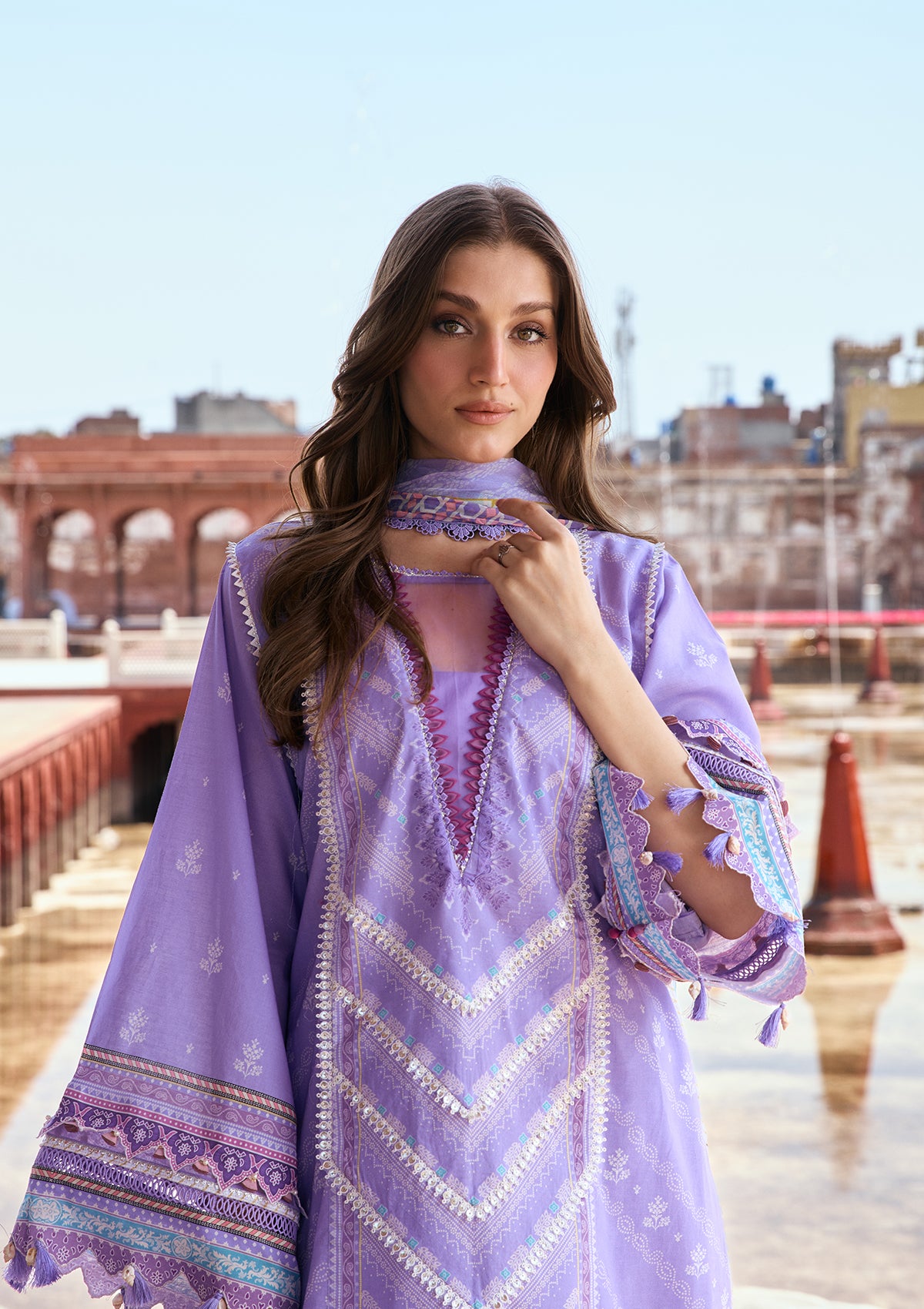 Kahf Prints Lawn'26 KPS-6A NAJAM