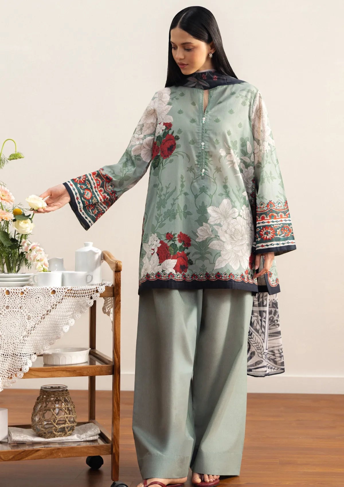 Coco by Zara Shahjahan Prints Drop 2'26 D-10B ZEN