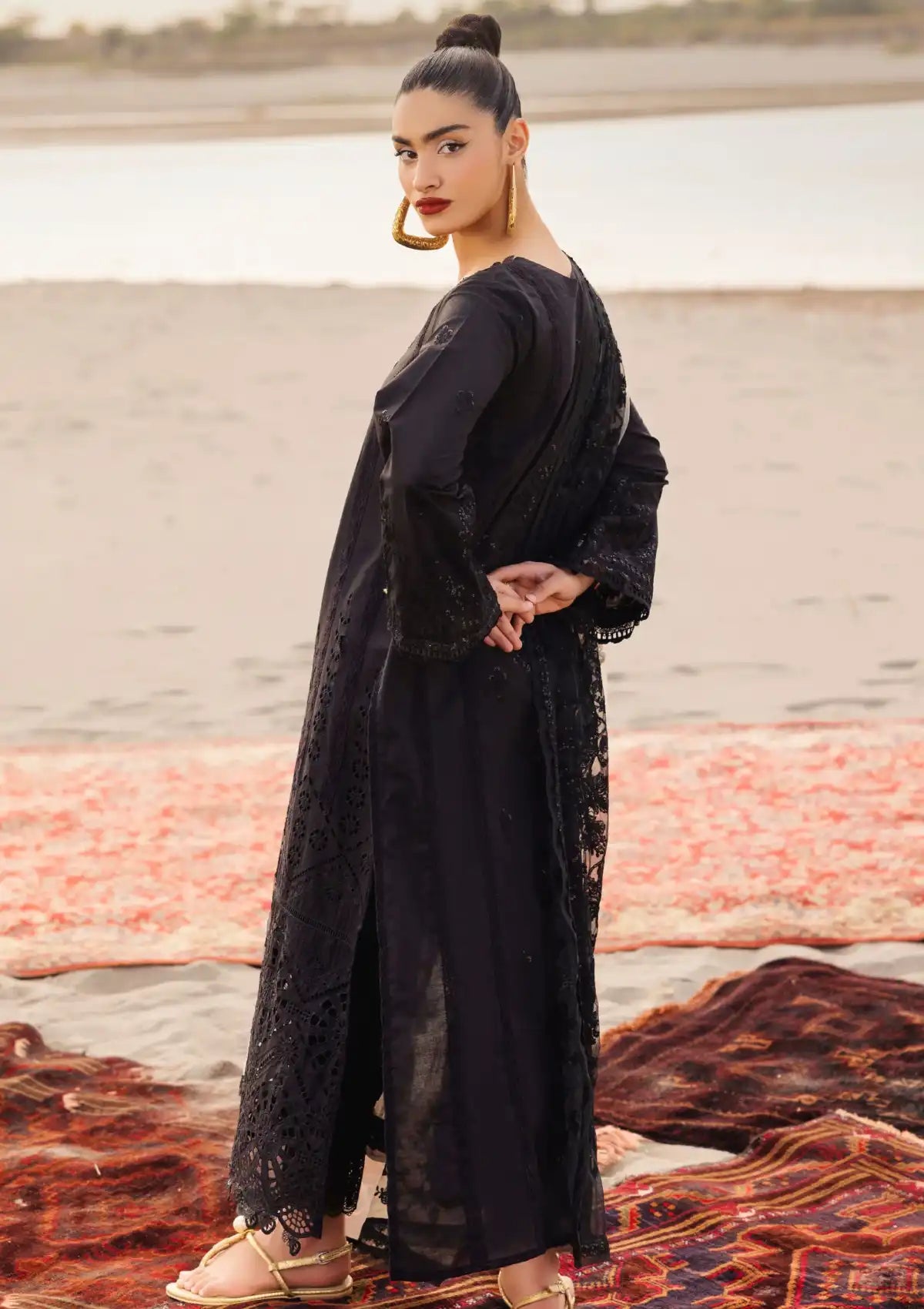 Muscari Premium Emb Lawn'24 MPEC-2023 - Mohsin Saeed Fabrics