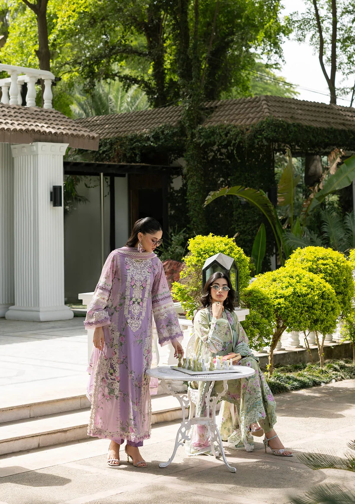 Elaf Signature Emb Prints Vol'II'26 ESG-1B BIANCA