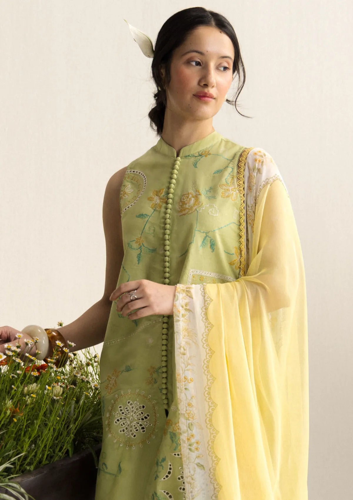 Coco By Zara Shahjahan Edit'2 Lawn'26 D-06B Ines