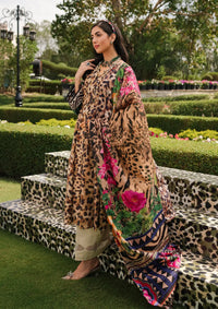 Elaf Prints Lawn Collection'24 EEP-06A-Menagerie - Mohsin Saeed Fabrics