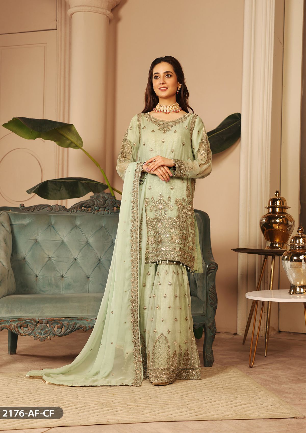 ShaPosh Casual Pret (2176-AF-CF) - Mohsin Saeed Fabrics