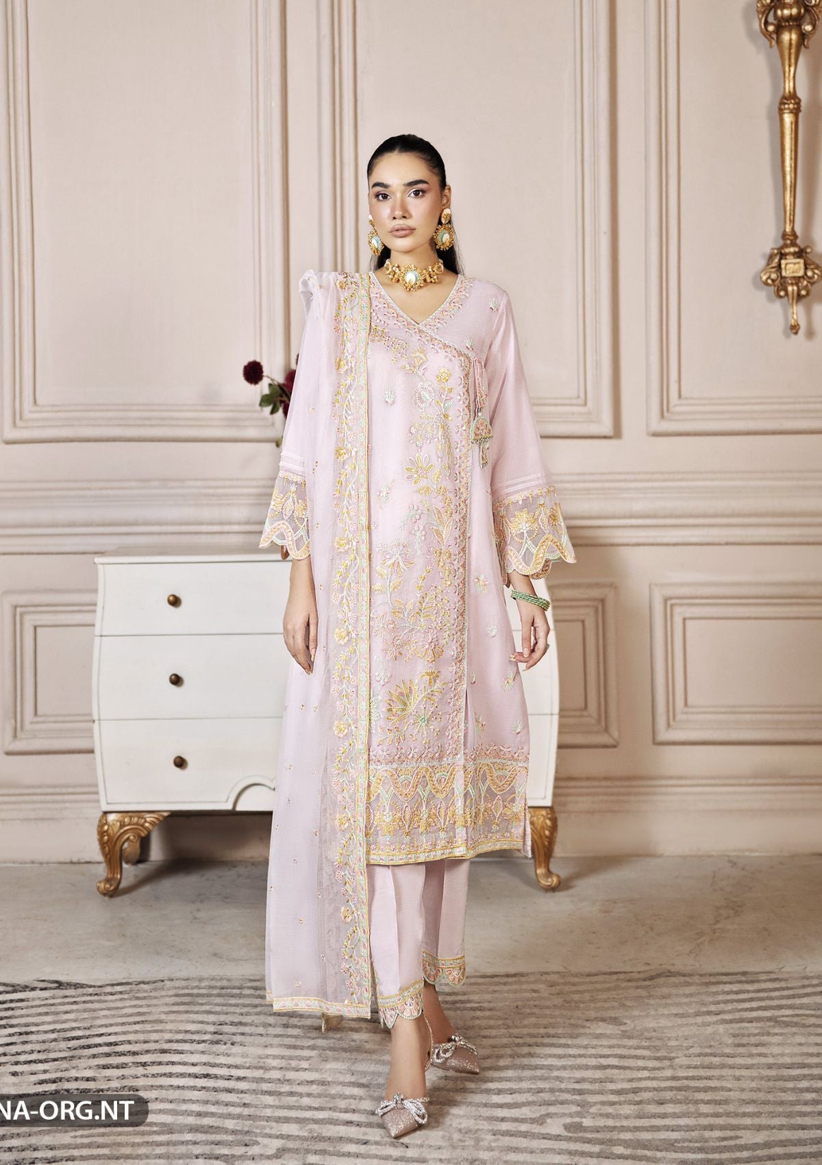 ShaPosh Casual Pret (1966-NA-ORZ.NT) - Mohsin Saeed Fabrics