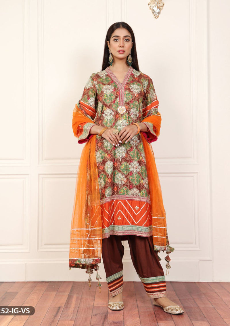 ShaPosh Casual Pret (5252-IG-VS) - Mohsin Saeed Fabrics