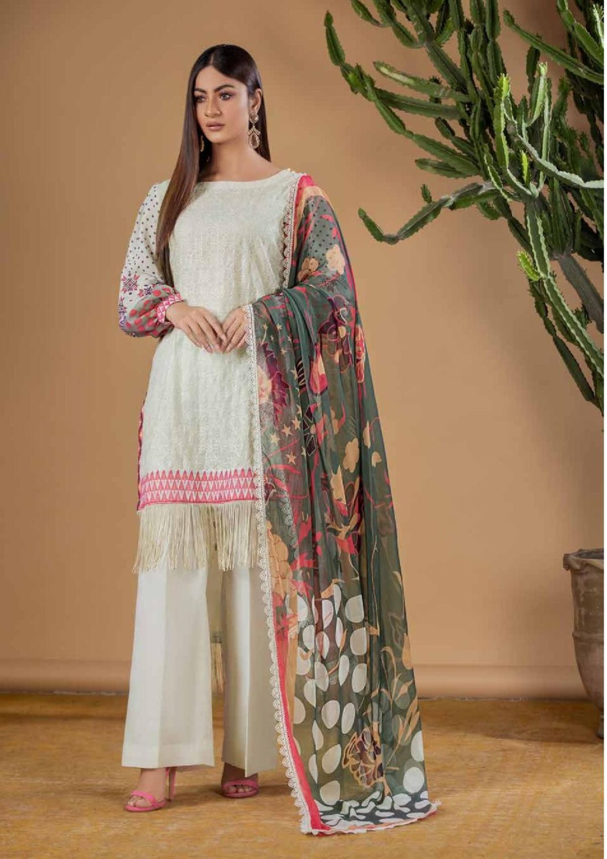 Dastoor By Wania'23 Vol-01 WP-60 - Mohsin Saeed Fabrics