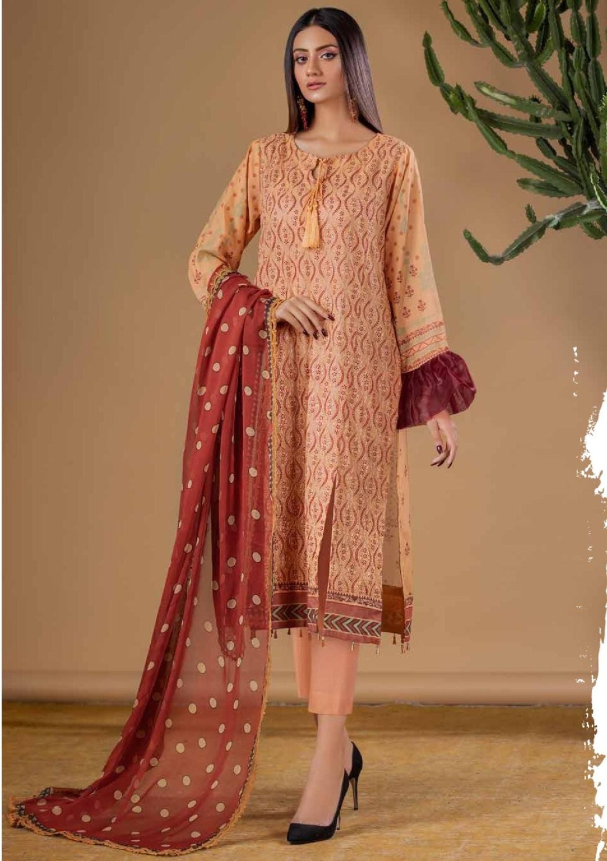 Dastoor By Wania'23 Vol-01 WP-51 - Mohsin Saeed Fabrics