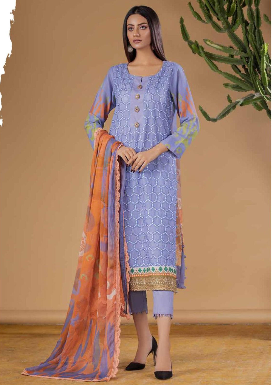 Dastoor By Wania'23 Vol-01 WP-53 - Mohsin Saeed Fabrics