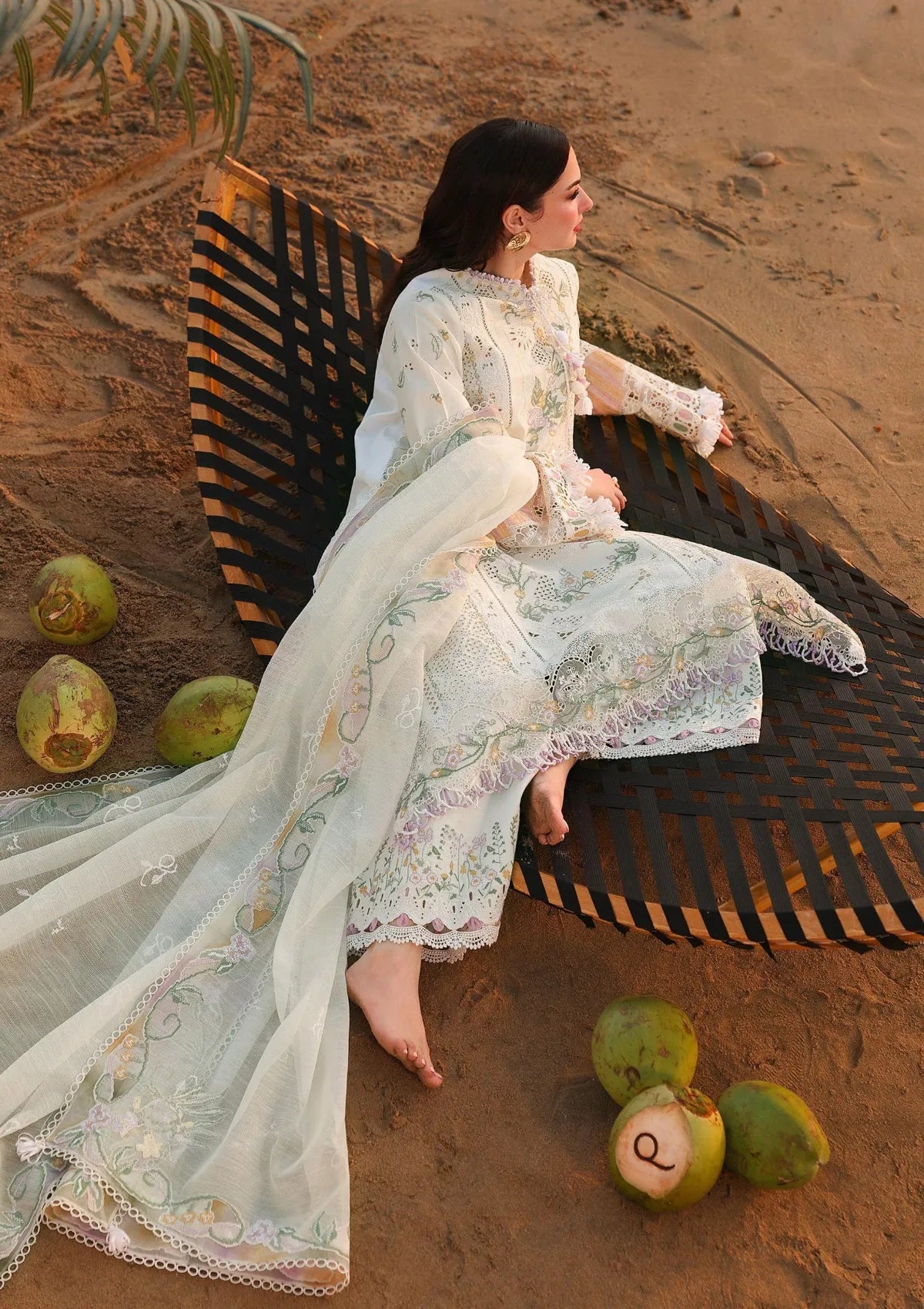 Qalamkar Sahil Luxury Lawn‘26 SA-10 ILara