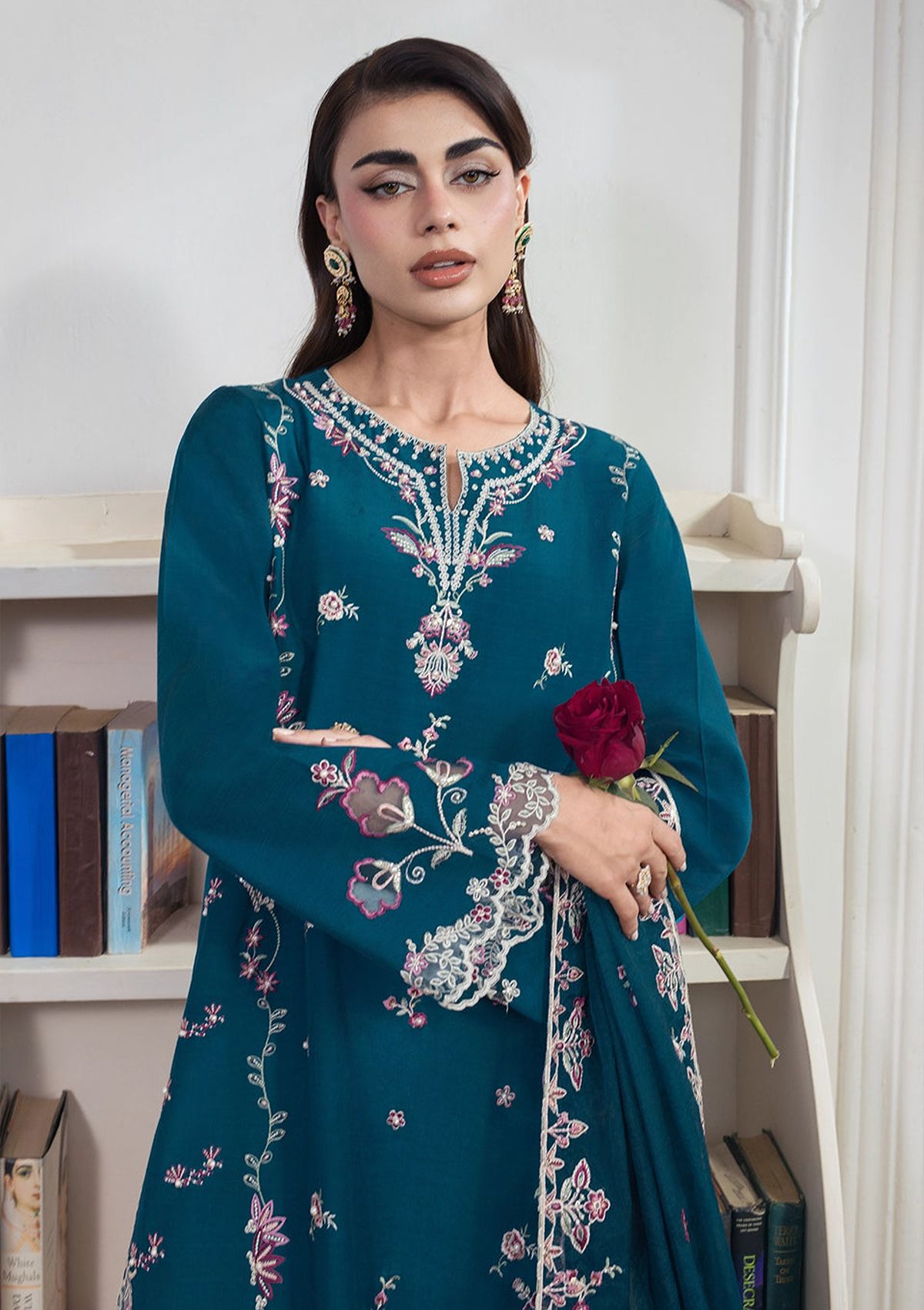Rang Rasiya Lumeire Silk'26 D-01 Carmin