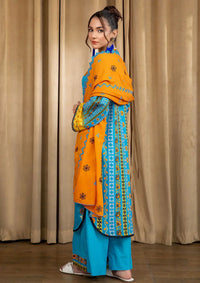 Safwa Bliss Emb Lawn'24 SBL-03 - Mohsin Saeed Fabrics