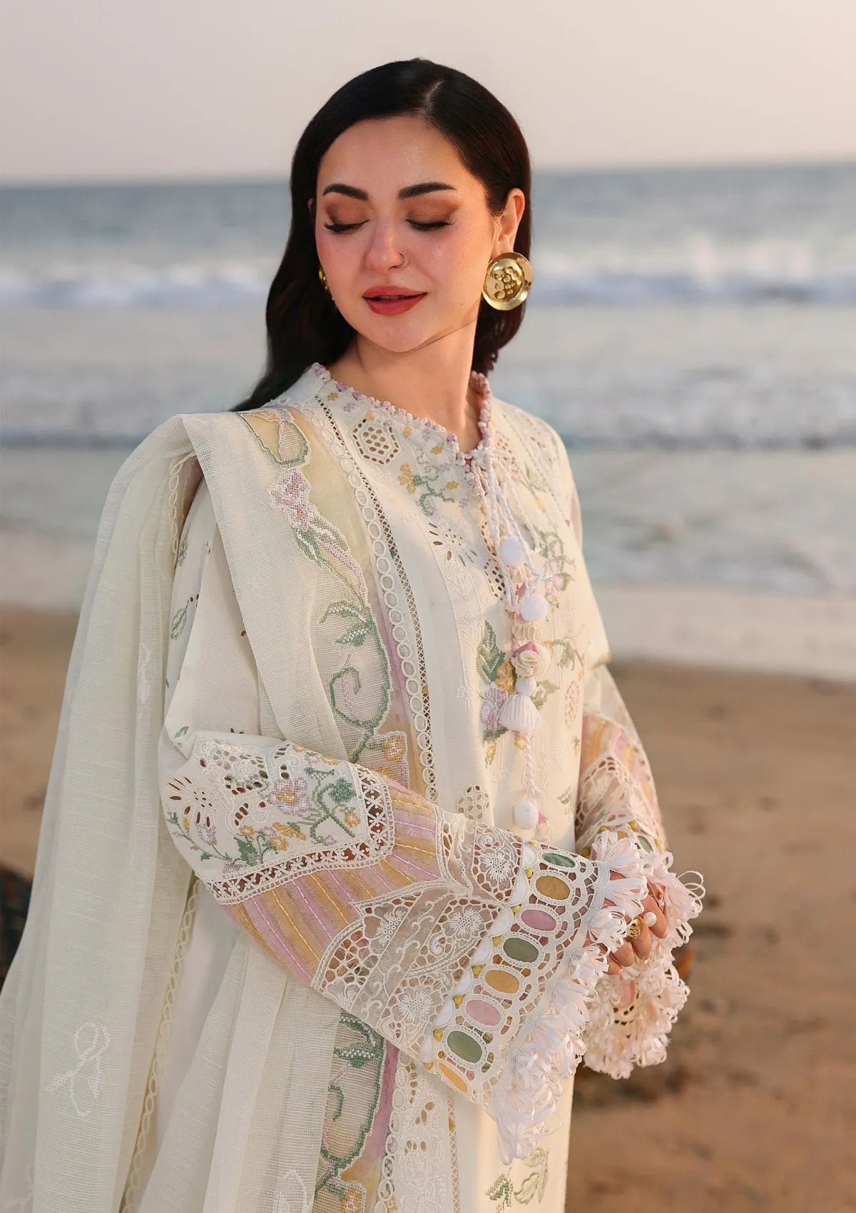 Qalamkar Sahil Luxury Lawn‘26 SA-10 ILara