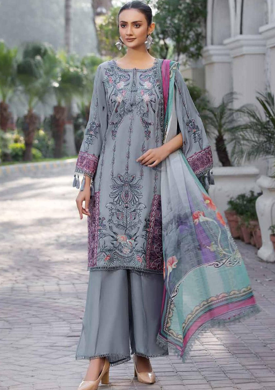Satrangi By Wania'23 Vol-01 WP-246 - Mohsin Saeed Fabrics