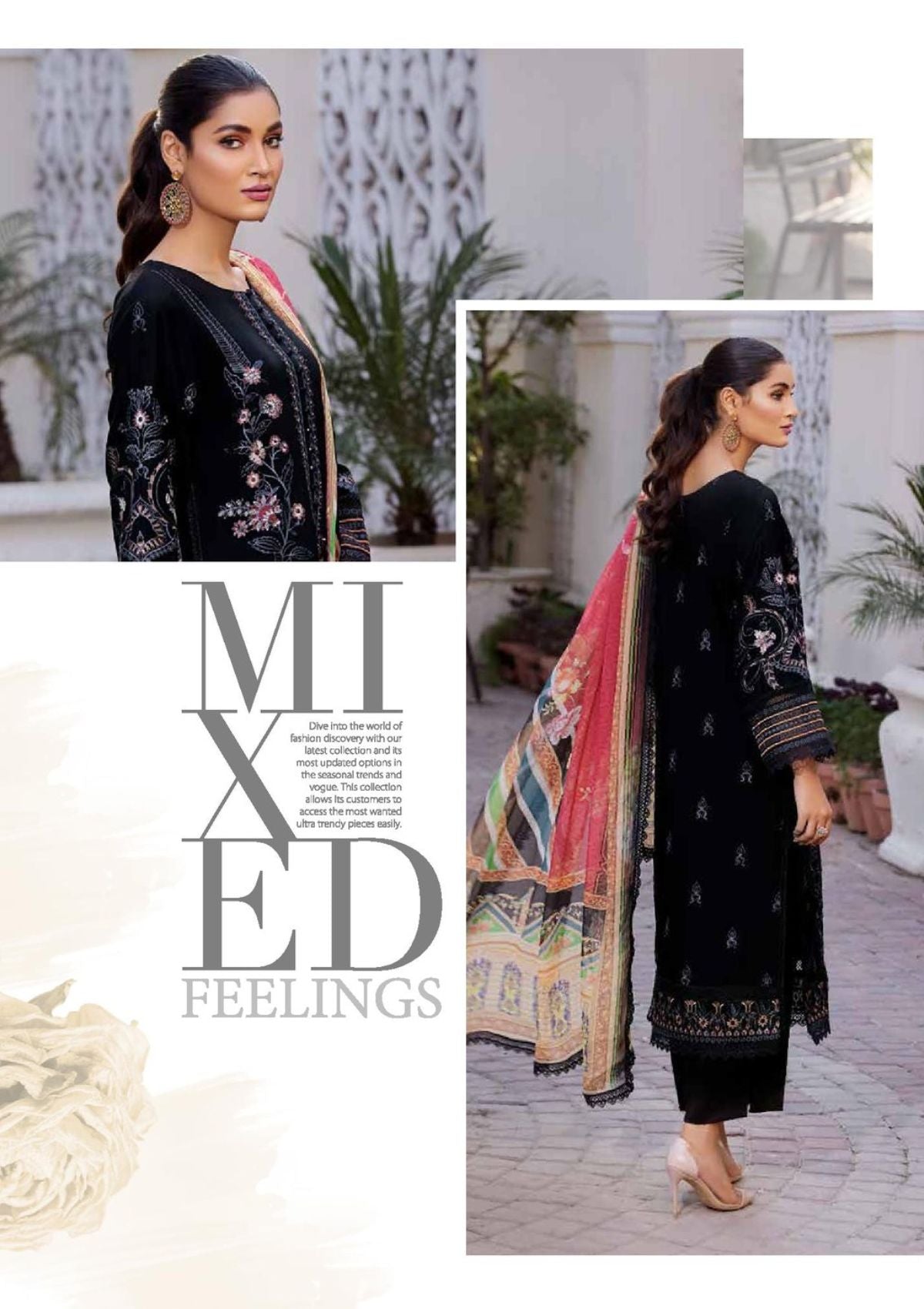 Satrangi By Wania'23 Vol-01 WP-248 - Mohsin Saeed Fabrics