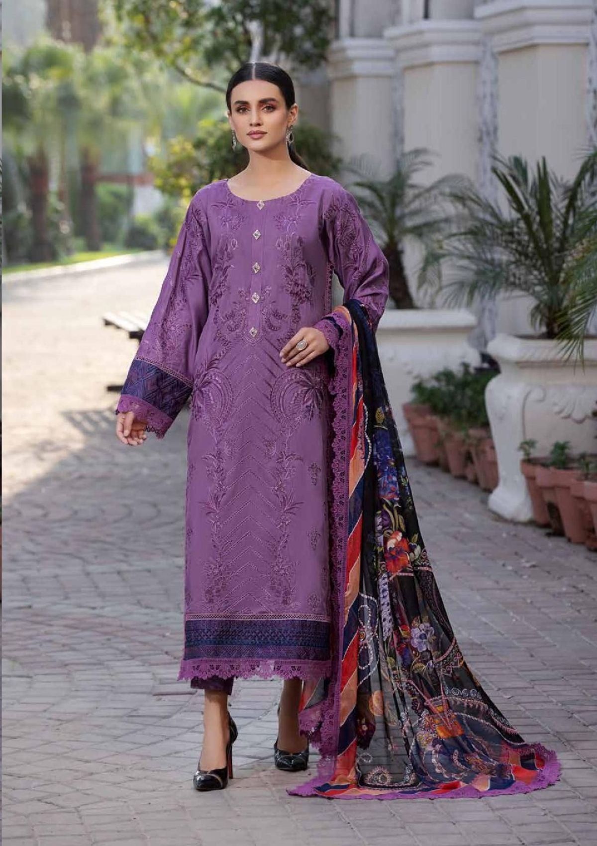 Satrangi By Wania'23 Vol-01 WP-243 - Mohsin Saeed Fabrics