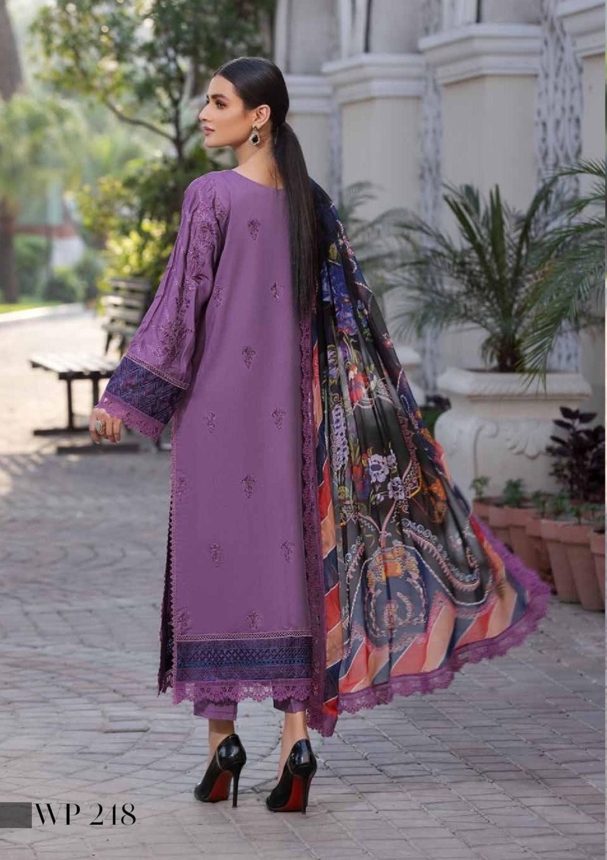 Satrangi By Wania'23 Vol-01 WP-243 - Mohsin Saeed Fabrics