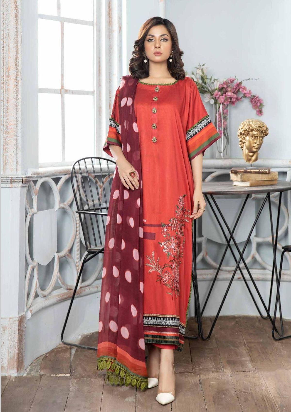 Muskari By Wania'23 Vol-02 WP-269 - Mohsin Saeed Fabrics
