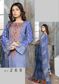 Muskari By Wania'23 Vol-02 WP-268 - Mohsin Saeed Fabrics