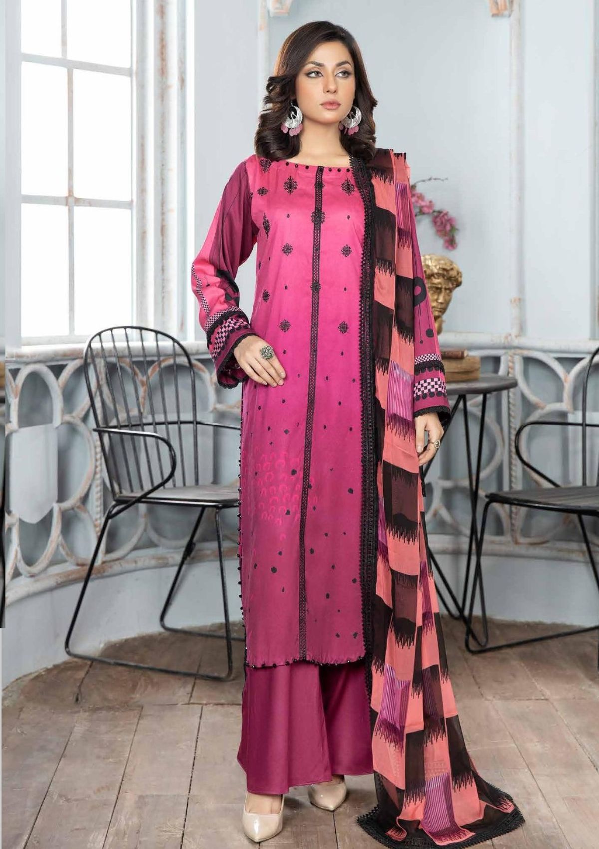 Muskari By Wania'23 Vol-02 WP-267 - Mohsin Saeed Fabrics