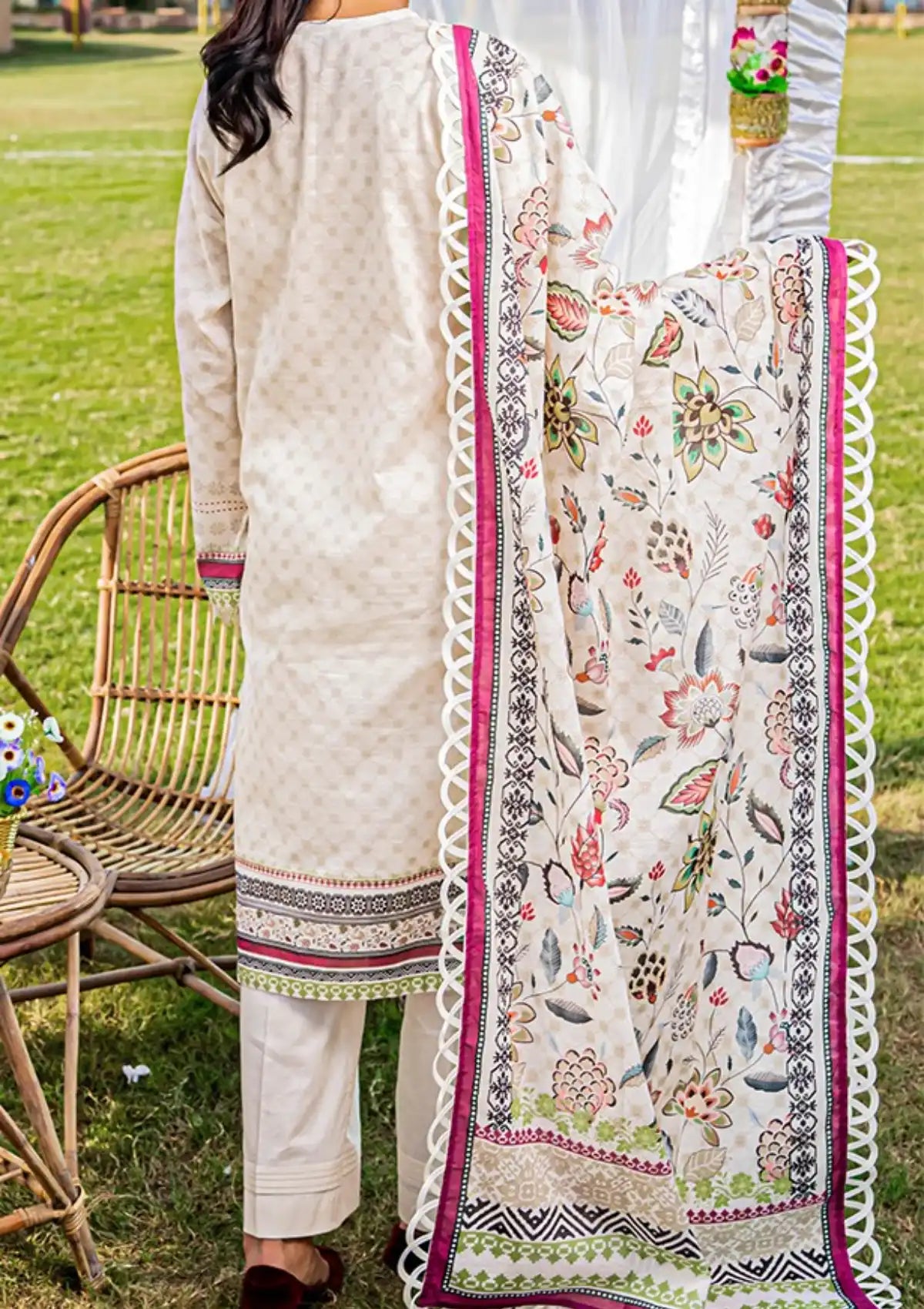 Narmin By Narkins'22 Vol-01 D-108 - Mohsin Saeed Fabrics