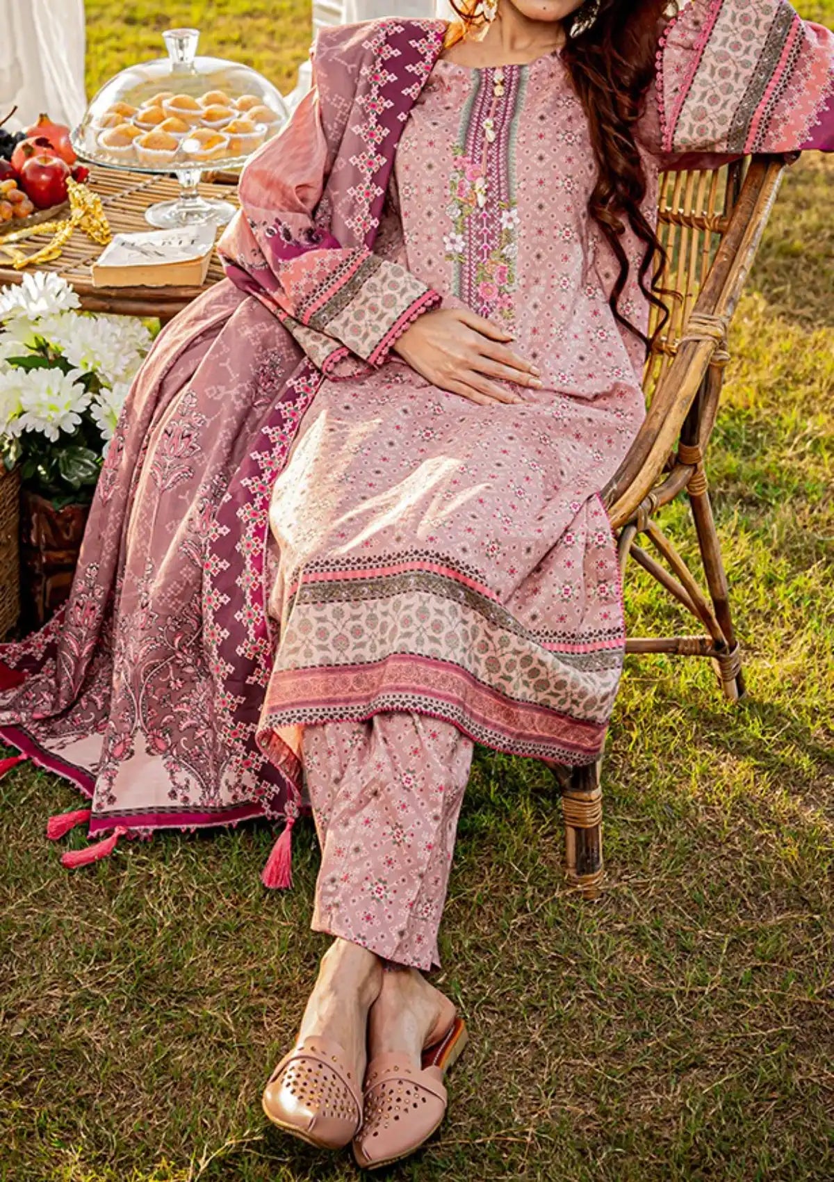 Narmin By Narkins'22 Vol-01 D-110 - Mohsin Saeed Fabrics