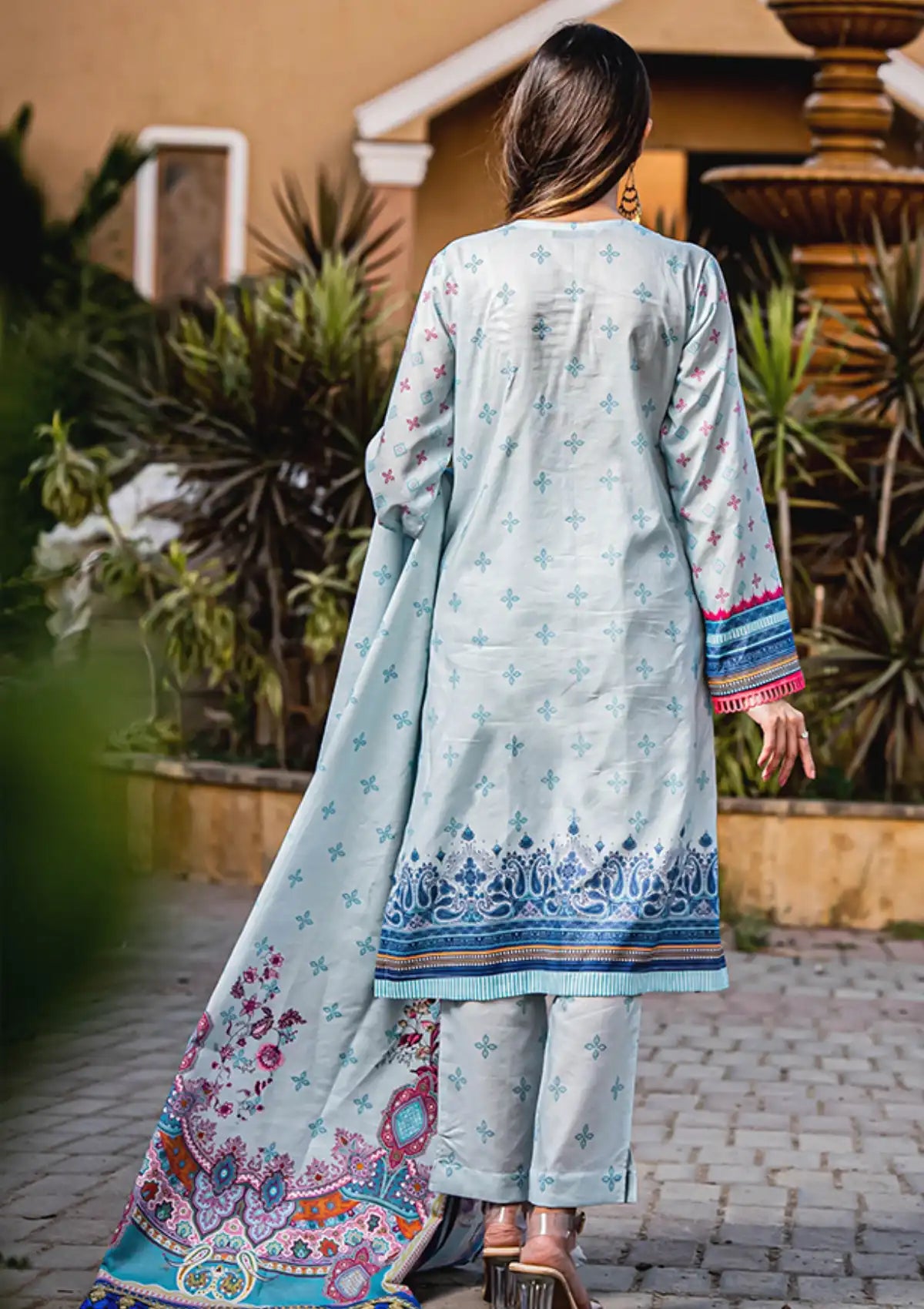 Narmin By Narkins'22 Vol-01 D-111 - Mohsin Saeed Fabrics
