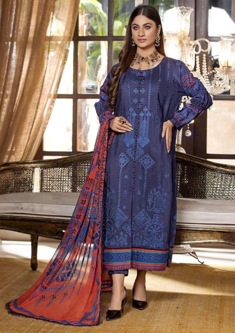 Passion By Wania'23 Vol-01 WP-442 - Mohsin Saeed Fabrics