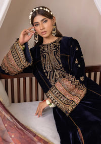 Baroque Embroidered Velvet'25 D-424