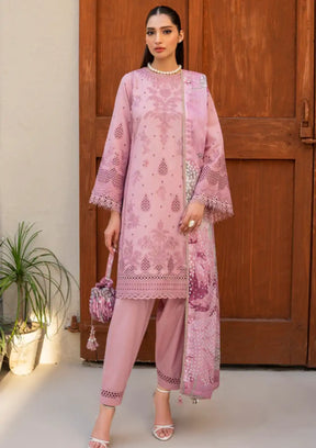 Jazmin Iris Eid Lawn'24 D-01 - Mohsin Saeed Fabrics