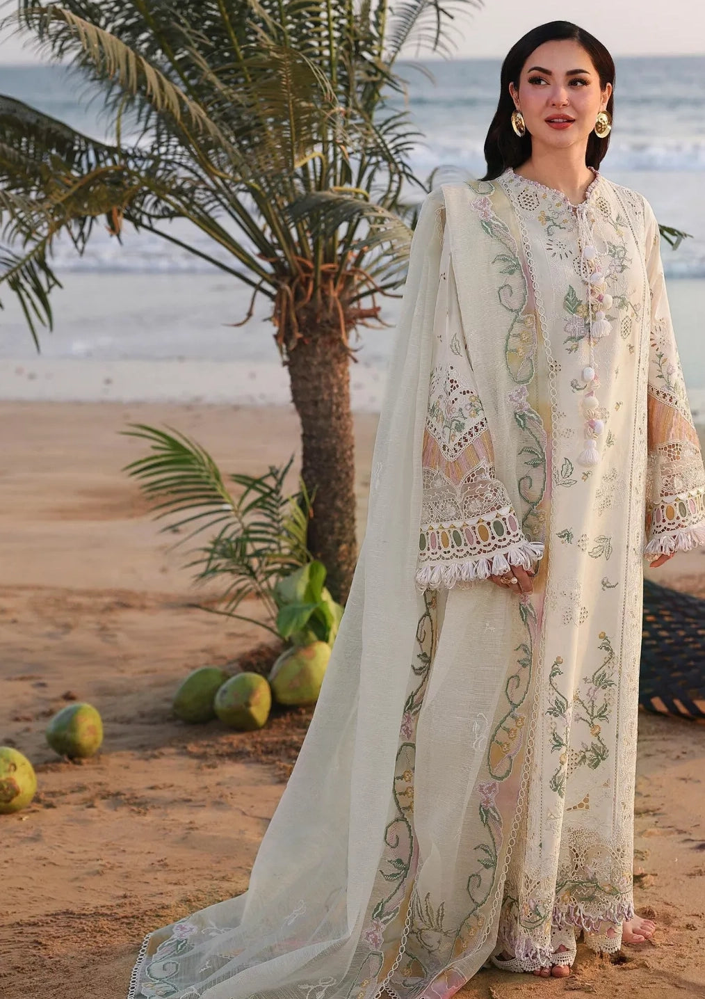 Qalamkar Sahil Luxury Lawn‘26 SA-10 ILara