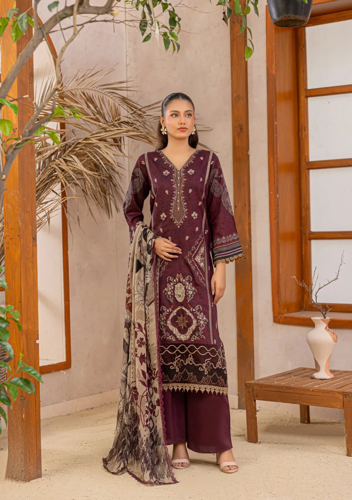 Azam Arts Rangoon Vol-1 Viscose'25 D-1921