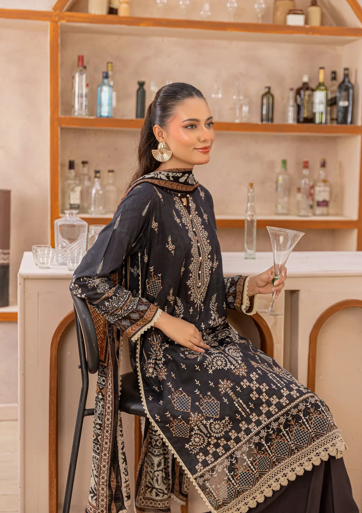 Azam Arts Rangoon Vol-1 Viscose'25 D-1924