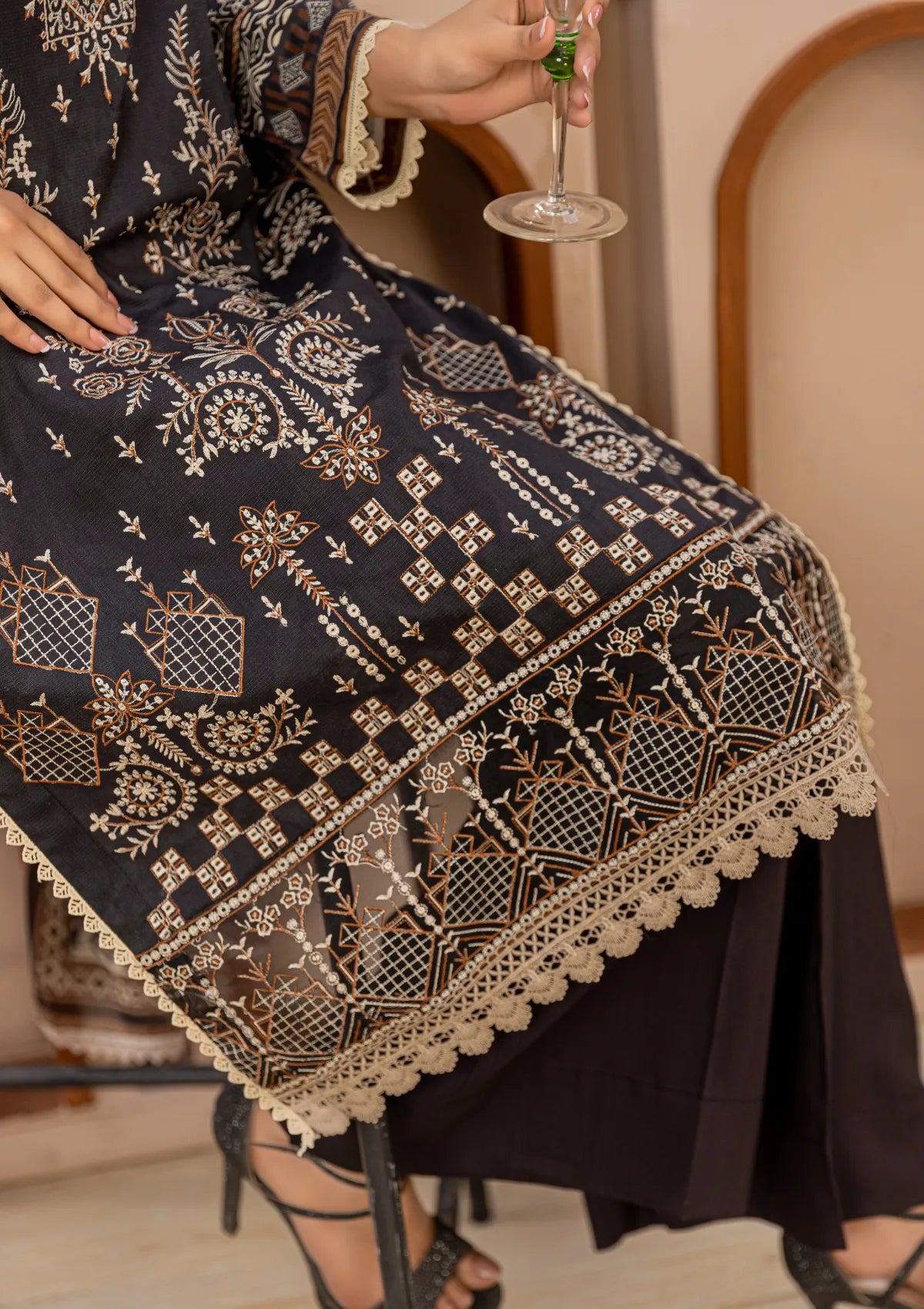 Azam Arts Rangoon Vol-1 Viscose'25 D-1924