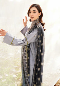 Safwa Skye Emb Lawn'24 Vol-01 SKY-01 - Mohsin Saeed Fabrics