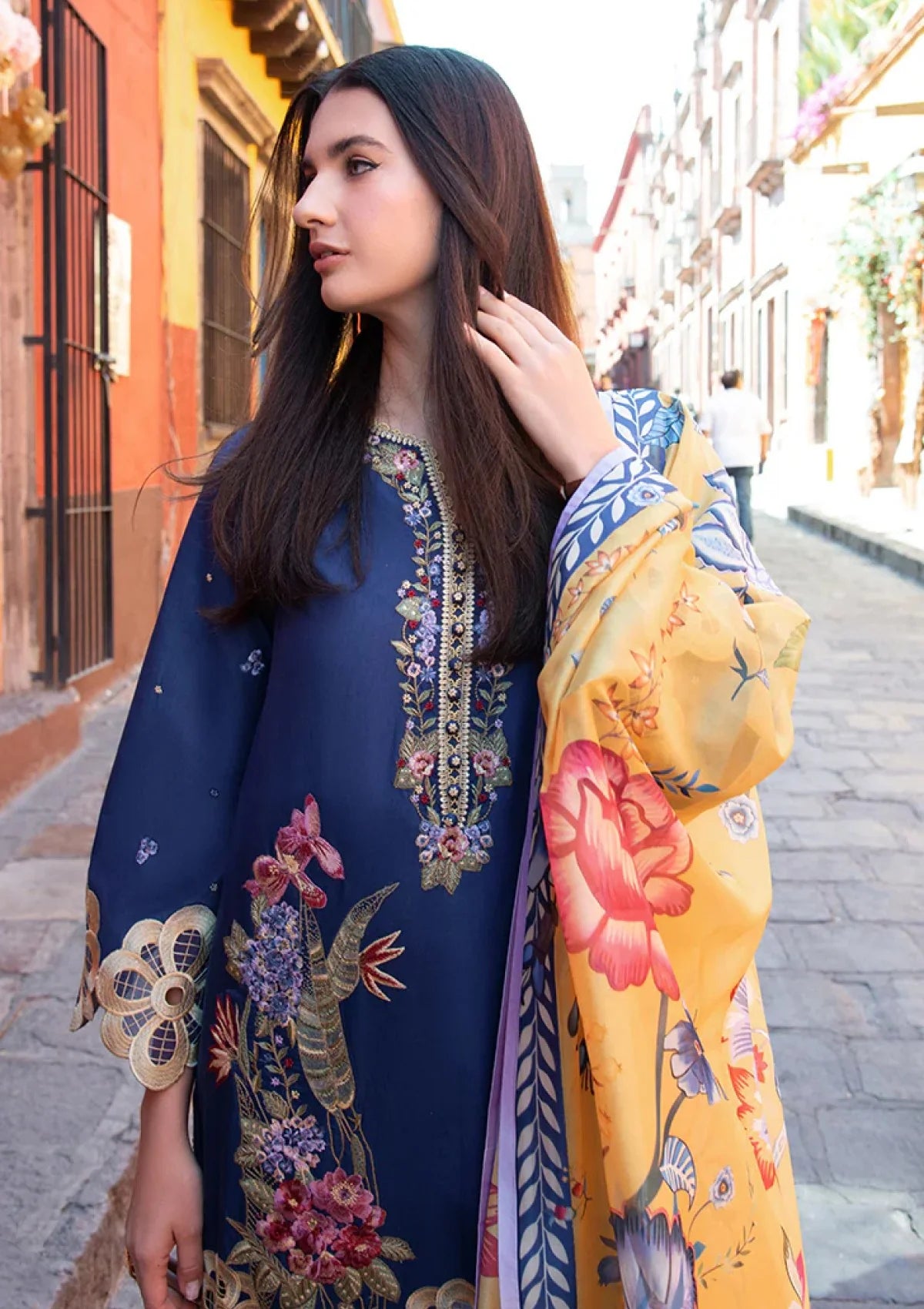 Mushq Odyssey Luxury Lawn'26 D-402 Ines