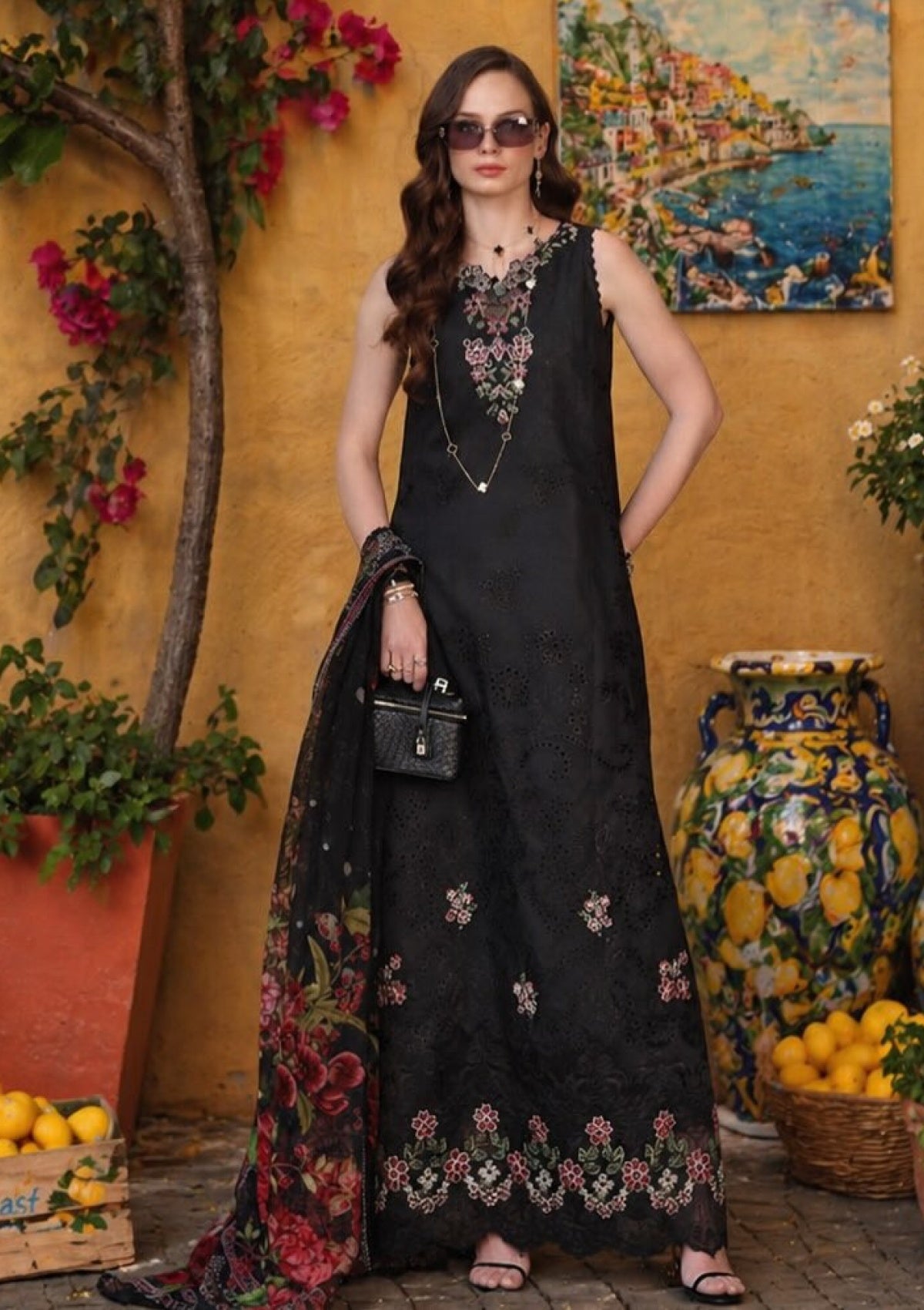 Noor by Saadia Asad Luxury Eid Schiffli Laserkari'26 D-05