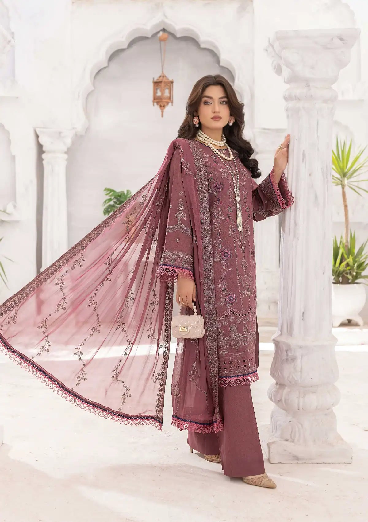Zara By Wania'24 Vol-01 WL-341 - Mohsin Saeed Fabrics