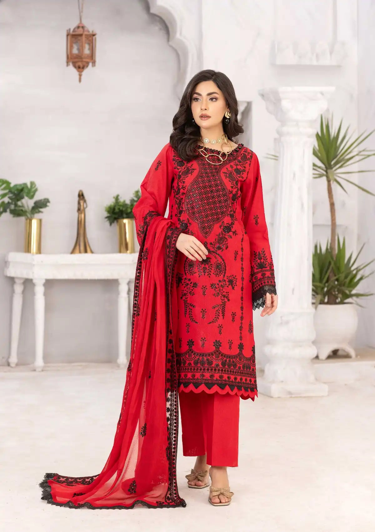 Zara By Wania'24 Vol-01 WL-342 - Mohsin Saeed Fabrics
