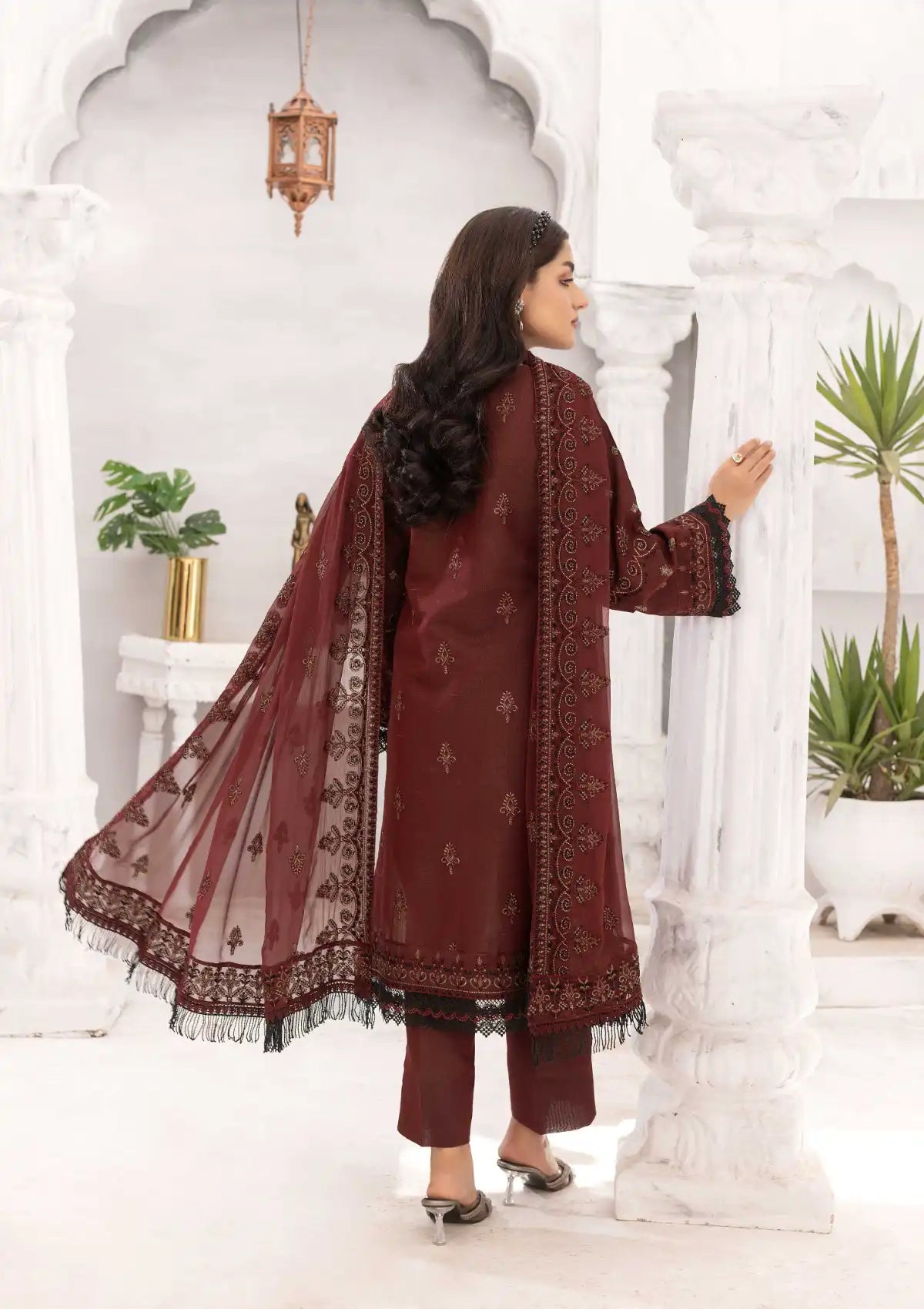 Zara By Wania'24 Vol-01 WL-345 - Mohsin Saeed Fabrics