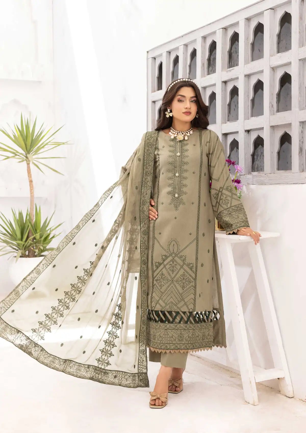 Zara By Wania'24 Vol-01 WL-346 - Mohsin Saeed Fabrics